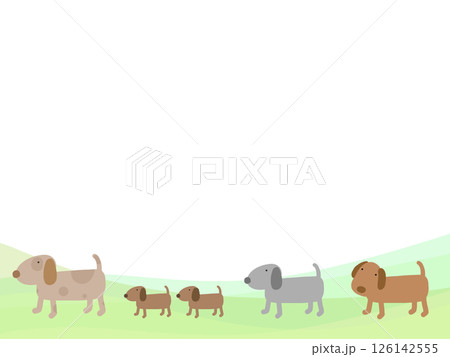 犬の背景 A-1 犬の背景 A-1 126142555
