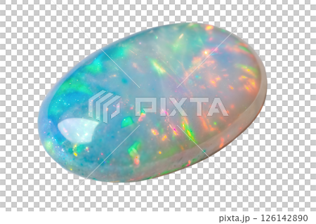 Oval Opal Gemstone 126142890