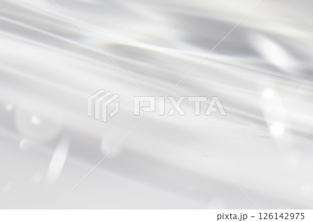 白の潤いあるテクスチャと光の輝き背景 126142975