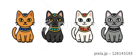 エジプト エジプト人 猫 126143193