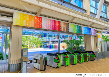 東京　港区 港南　高輪ゲートウェイ駅 126143195