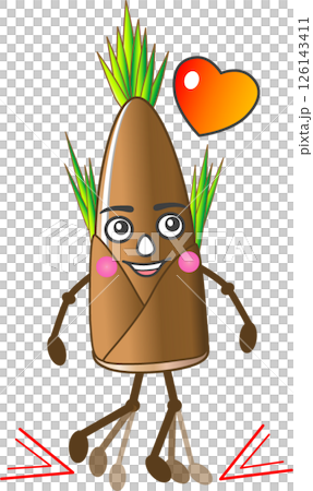 竹筍 歡喜 開心 126143411