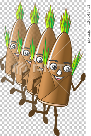 竹筍 在運輸過程中 126143413