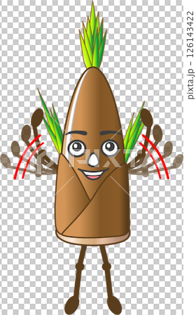 bamboo shoot, bamboo 126143422