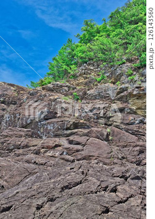 えびす洞の断崖 126143560