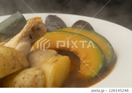 夏野菜のスープカレー 126145246