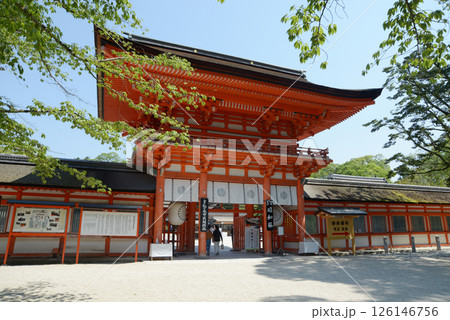 下鴨神社　楼門　京都市左京区 126146756