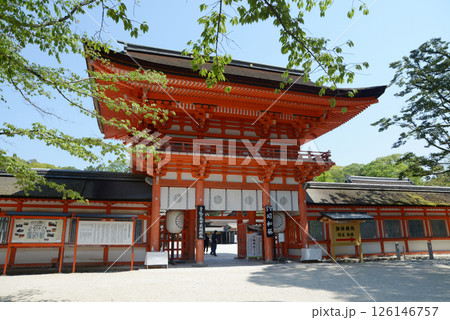 下鴨神社 楼門 京都市左京区 下鴨神社 楼門 京都市左京区 126146757