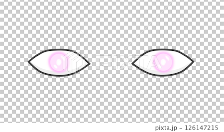 光る目_ピンク色 光る目_ピンク色 126147215