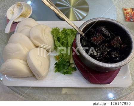 マレーシアのニライにある中華レストランで食べた肉まんじゅう 126147986