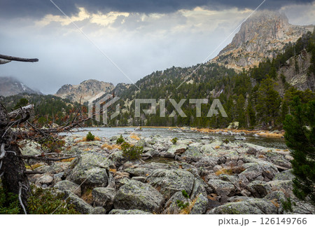 National Park Aiguestortes of Pyrenees Catalonia Spain National Park Aiguestortes of Pyrenees Catalonia Spain 126149766