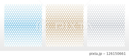 Set of abstract geometric patterns. Seamless vector backgrounds. Colored ornaments Graphic modern patterns Simple lattice graphic design 126150661