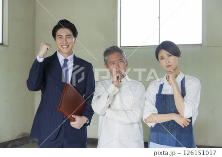 不動産内見イメージ　工場や倉庫　　  126151017