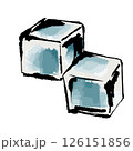 角氷　手描きイラスト 126151856