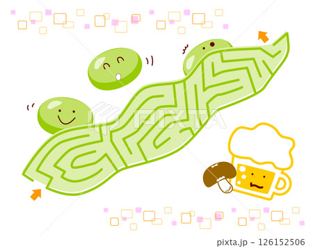 枝豆の迷路 126152506