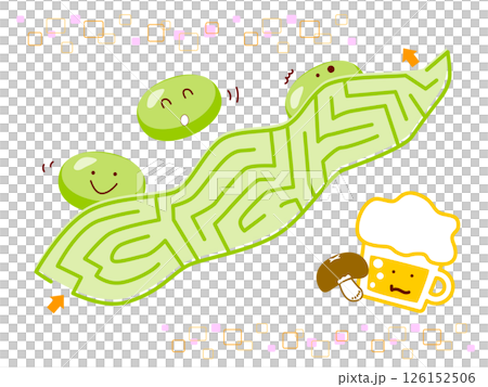 枝豆の迷路 126152506