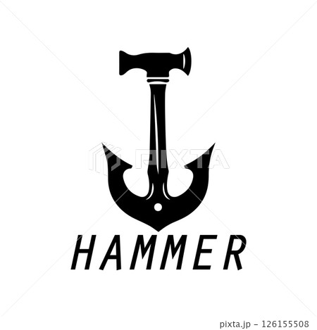 hammer logo design icon graphic image hammer logo design icon graphic image 126155508