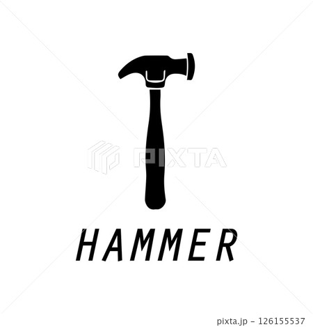 hammer logo design icon graphic image hammer logo design icon graphic image 126155537