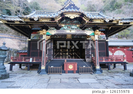 群馬県　春の妙義神社　本殿　2025年4月14日 126155978