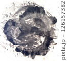 墨絵抽象画 126157382