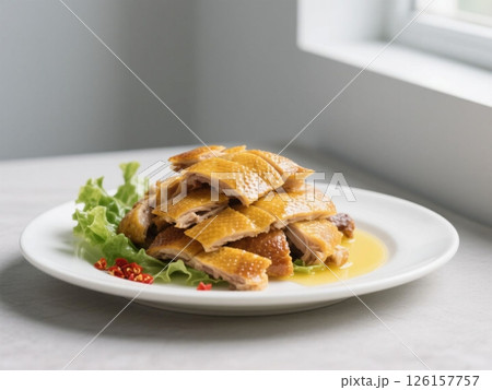 中華料理の北京ダック 126157757