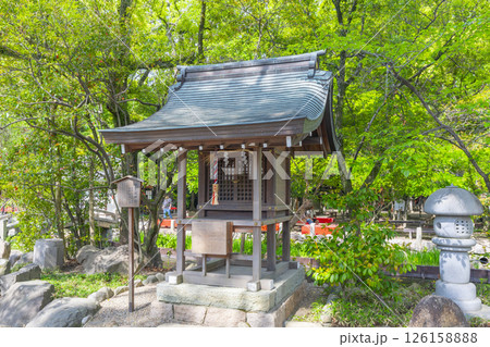 西宮神社境内に鎮座する宇賀魂神社 126158888