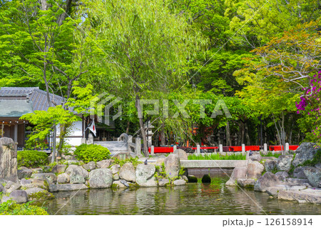 西宮神社 神苑とおかめ茶屋 西宮神社 神苑とおかめ茶屋 126158914