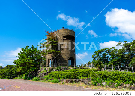 冷水岳公園の展望台の風景(佐世保市) 冷水岳公園の展望台の風景(佐世保市) 126159303