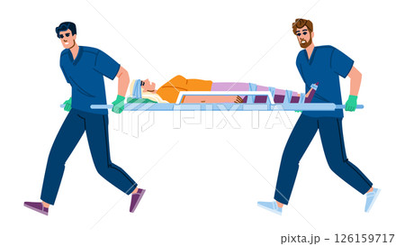 rescue emergency paramedic vector 126159717