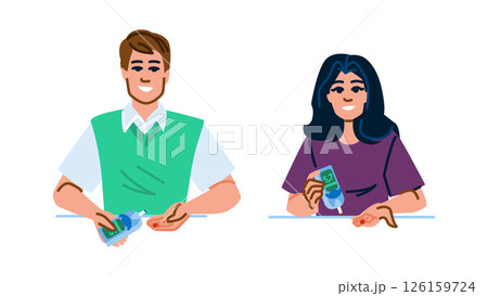strip blood glucose meter vector strip blood glucose meter vector 126159724