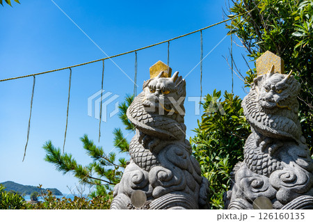 八大龍王神の雄龍、雌龍の風景 八大龍王神の雄龍、雌龍の風景 126160135