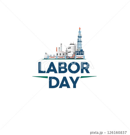 labor day vector icon design illustration template 126160837