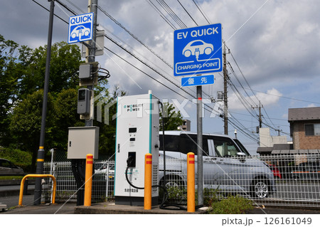 EV Quick Charger場_02 EV Quick Charger場_02 126161049