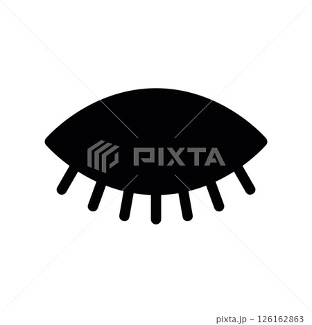 Eye Icon with a Circular Arrow and 360 Text for Panoramic View Eye Icon with a Circular Arrow and 360 Text for Panoramic View 126162863