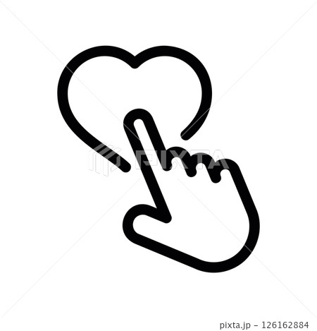 Eye Icon with a Circular Arrow and 360 Text for Panoramic View 126162884