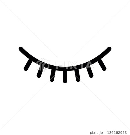 Eye Icon with a Circular Arrow and 360 Text for Panoramic View 126162938