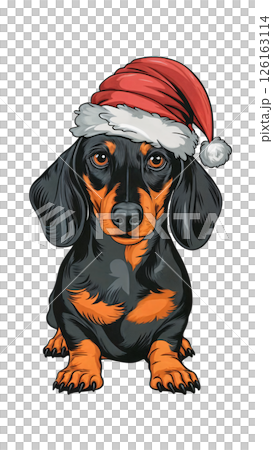 black and white portrait of a dog black and white portrait of a dog 126163114