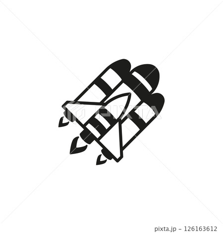 Rocket Launch Icon Rocket Launch Icon 126163612