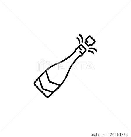 Wine Bottle Icon 126163773
