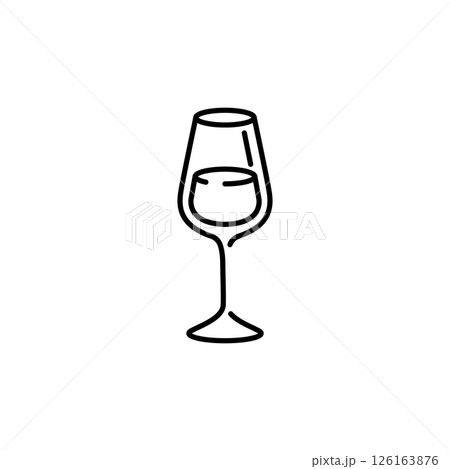 Wineglass Icon Wineglass Icon 126163876
