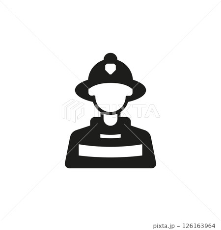 Firefighter icon 126163964