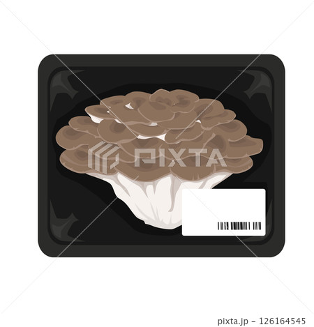 パック舞茸のイラスト 126164545
