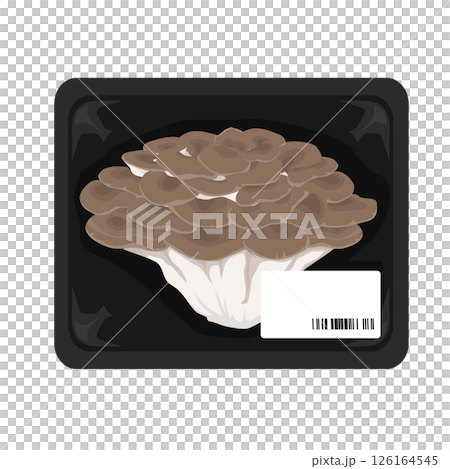 パック舞茸のイラスト 126164545