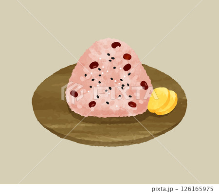 赤飯おにぎり 126165975