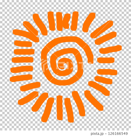 Sun illustration material (JPEG/PNG) Sun illustration material (JPEG/PNG) 126166549