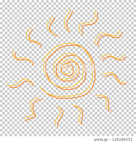 太陽插圖素材(JPEG/PNG) 太陽插圖素材(JPEG/PNG) 126166552