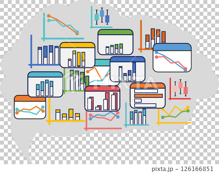 Data analysis illustration Data analysis illustration 126166851