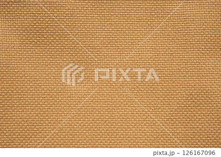 Brown linen canvas fabric texture background 126167096