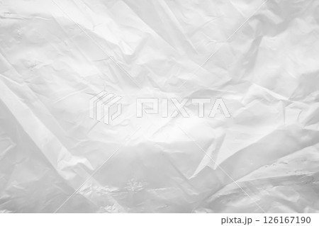 White plastic bag texture background 126167190