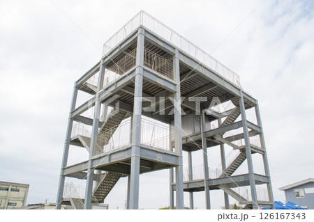 津波避難タワー 126167343